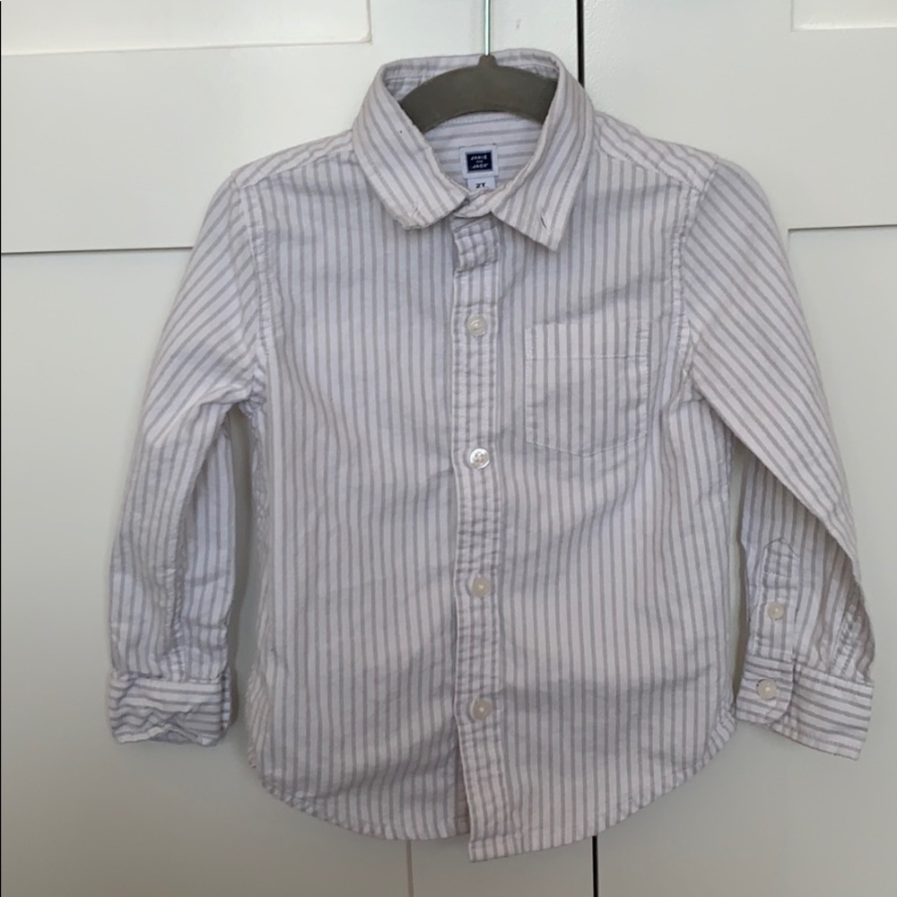 Janie & Jack Toddler Boys Button Down